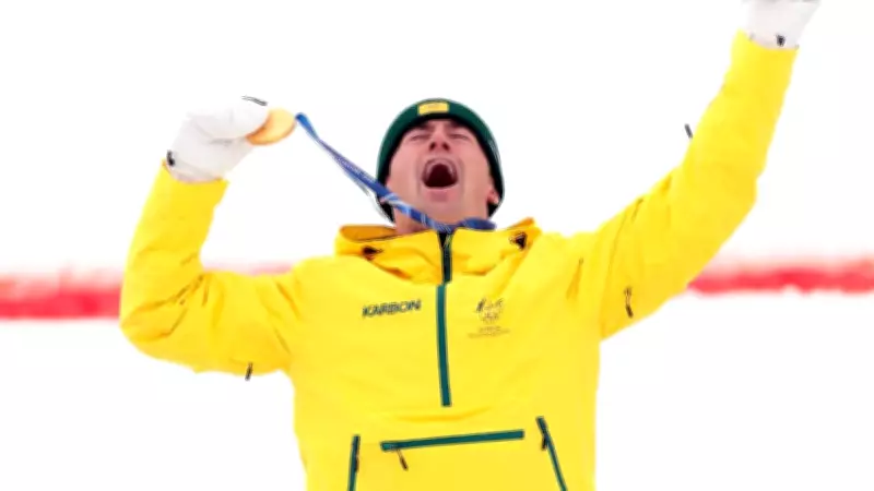 Cooper Woods stuns moguls world with unexpected Olympic gold for Australia