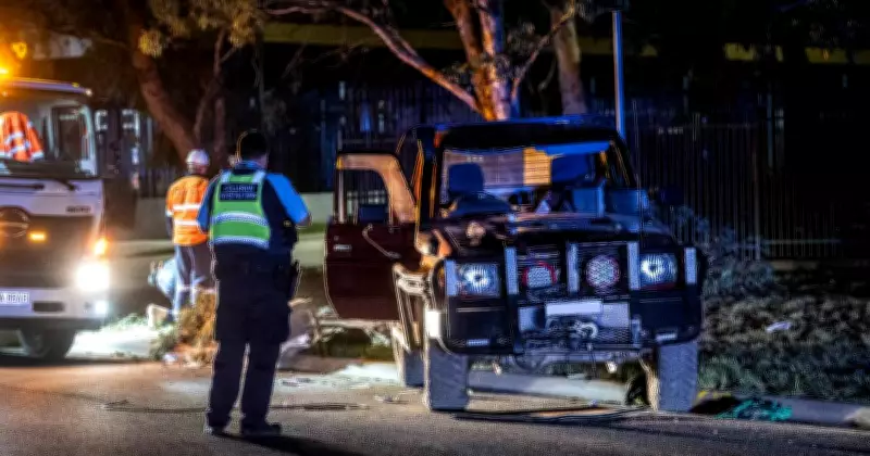 Critical Crash in Hume: One Hospitalised After Ute Hits Light Pole