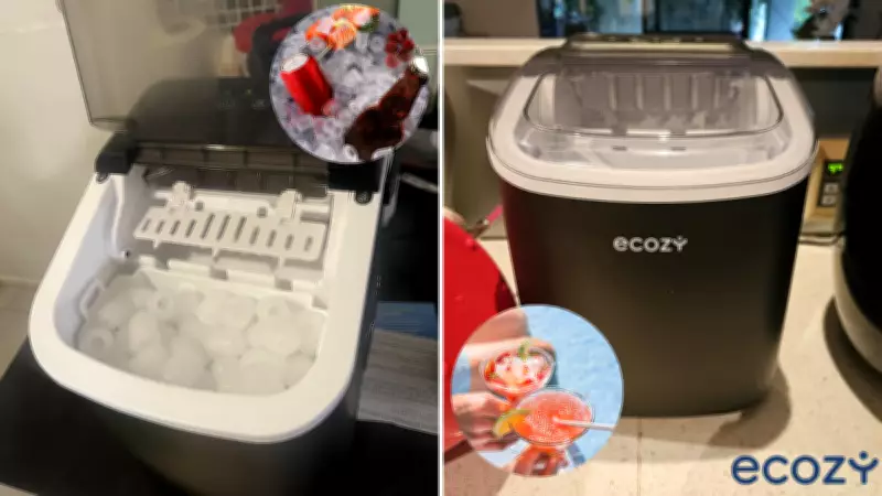 Ecozy Ice Maker Machine: The Portable Solution for Your Office and Summer Beverages