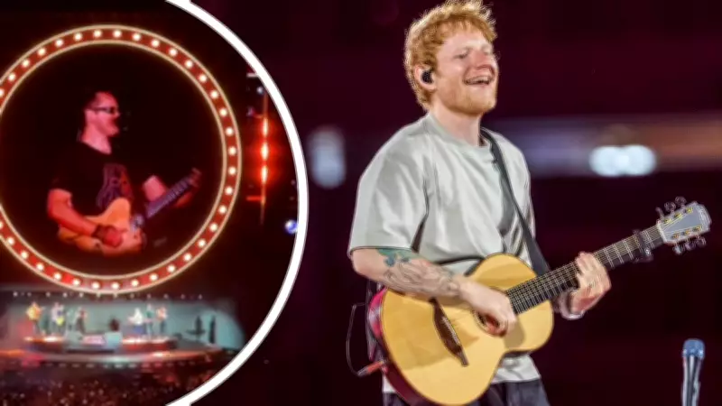 Ed Sheeran Surprises Perth with Wheatus Collab at Optus Stadium