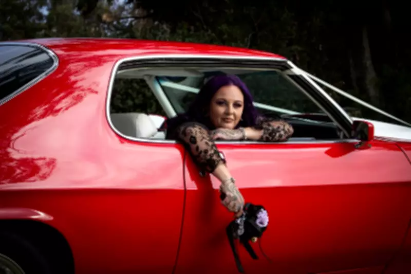 Emma and Marc's Halloween Wedding: A Spooky Celebration with Skull Cake