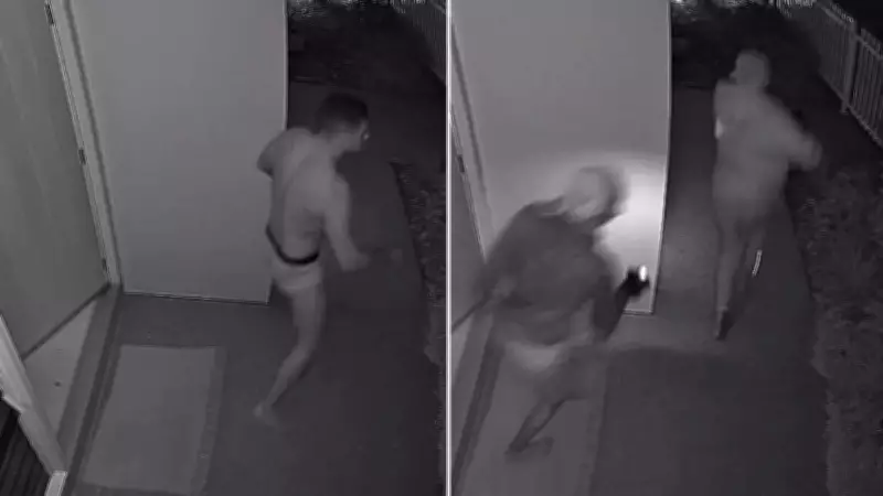Ex-NRL Star David Mead Thwarts Home Invasion in Underwear, Shares Security Footage