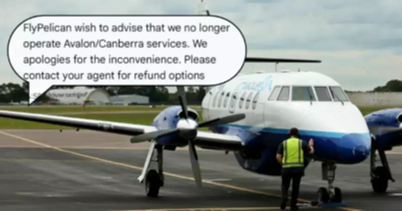 Fly Pelican Ends Canberra to Avalon Flights in March, Citing Low Demand