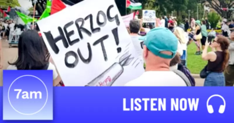 Herzog Protests in Adelaide: University Students Rally Against Israeli President's Visit