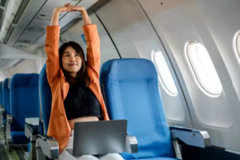 In-Flight Yoga: Mindful Stretches to Combat Long-Haul Discomfort