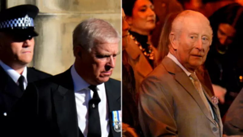 King Charles Attends London Fashion Week Hours After Brother Andrew's Arrest