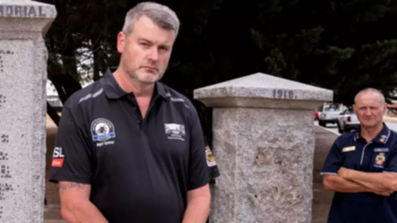 Lara RSL President Devastated as Treasured War Memorial Plaque Stolen