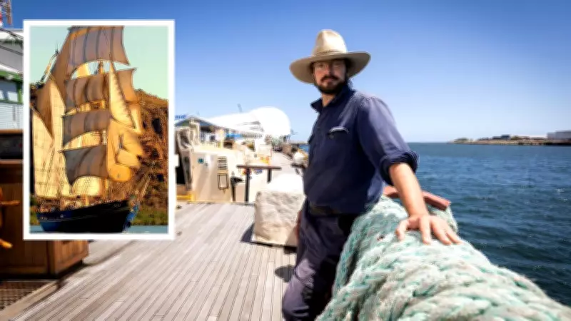 Leeuwin II Tall Ship Triumphantly Returns to Sea After 16-Month Restoration