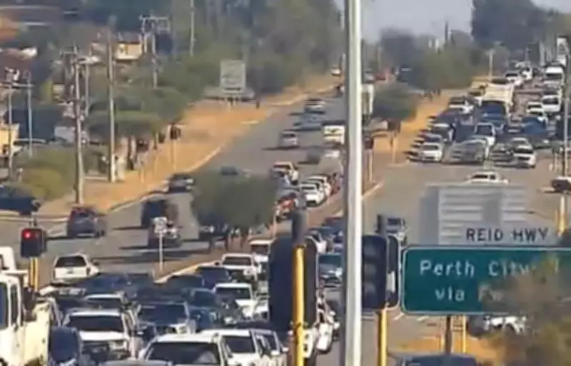 Major Perth Road Closed After Serious Crash Causes Peak Hour Chaos