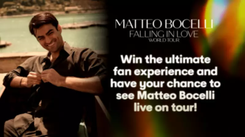Matteo Bocelli's Falling in Love World Tour Hits Australia in April & May
