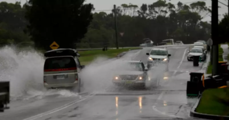 Mount Pleasant Hit by 100mm of Rain as Severe Weather Warning Issued for Northern Illawarra
