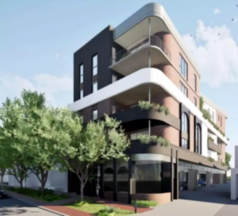 Mt Hawthorn Development: 10 Apartments and Cafe Planned on 478sqm Site