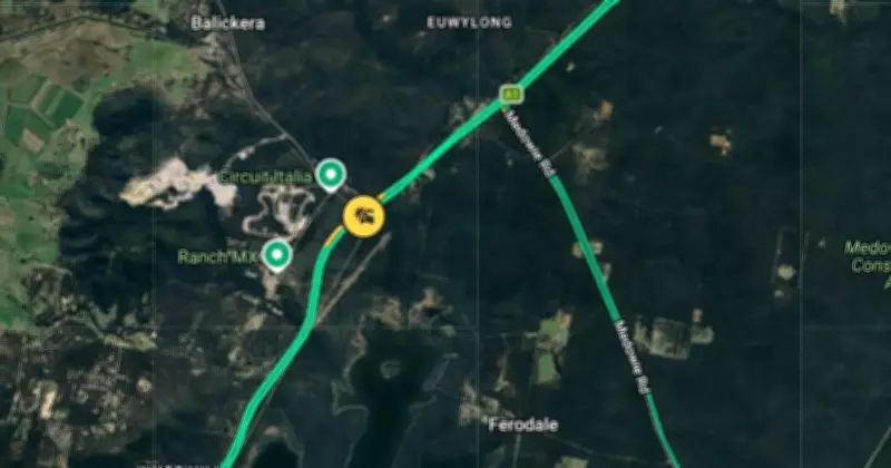 Multi-Vehicle Crash Closes Lane on Pacific Highway at Ferodale