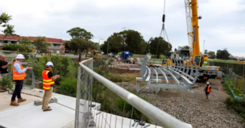 New Pedestrian Bridges Connect Shell Cove to Shellharbour Village