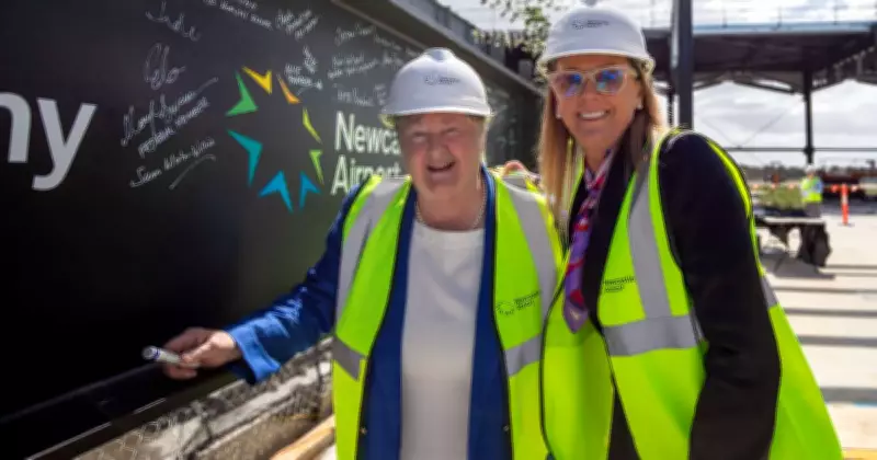 Newcastle Airport Chair Jude Munro Retires, Honored by City Council