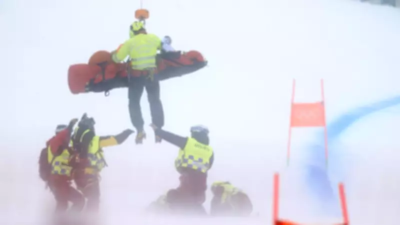 Norwegian Skier's Olympic Dream in Doubt After Terrifying Crash