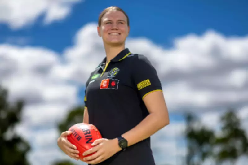 Olivia Wolmarans Embraces No.1 AFLW Draft Pick Status Without Pressure