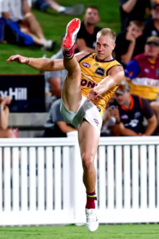 Oscar Allen Kicks First Goal for Brisbane Lions in AFL Pre-Season Loss to Carlton