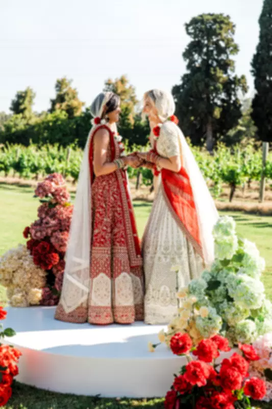 Perth Couple's Multicultural Wedding Blends Indian and Scottish Traditions