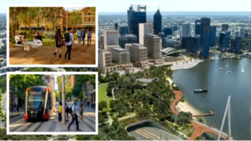 Perth Mayor's Vision: Cable Car to Kings Park, Light Rail Return to Cut CBD Cars