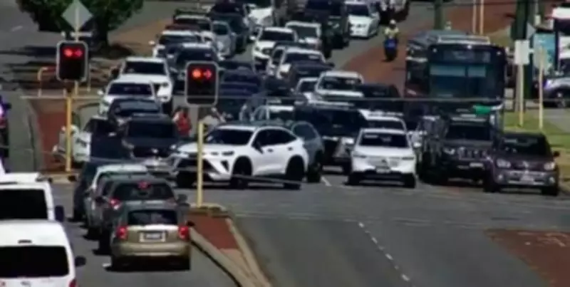 Perth Traffic Chaos: Shepperton Road Crash Snarls Friday Commute