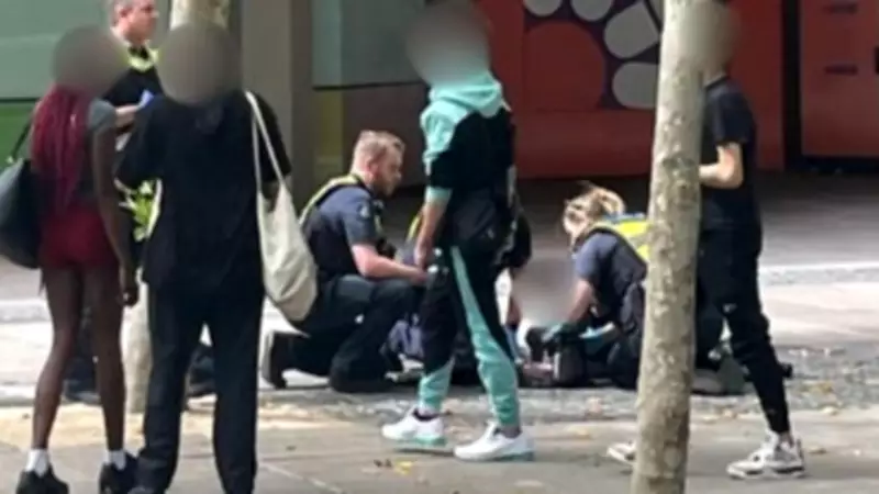 Police and Paramedics Respond to Alleged Assault at Geelong's Market Square