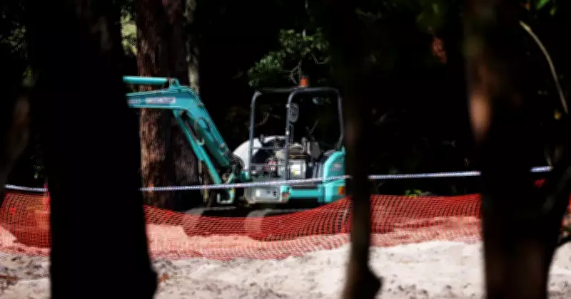 Police Excavation at Newcastle Golf Course Continues as Bones Unearthed