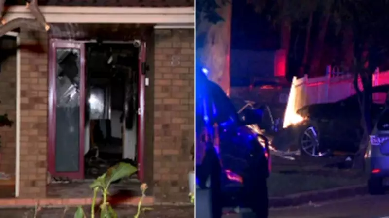 Police Investigate Alleged Home Invasion in St Marys and Melbourne Firebombing