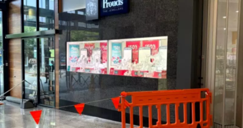 Police Investigate Gungahlin Marketplace Burglary at Prouds The Jewellers