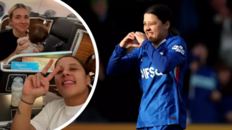 Sam Kerr Returns to Perth with Family Ahead of AFC Women's Asian Cup