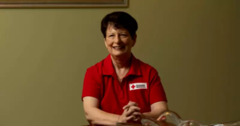 Sandy Collins Receives Red Cross Top Honour for Lifesaving Work