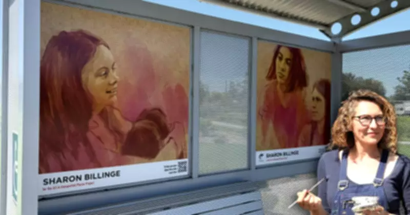 Shellharbour Bus Shelters Transformed into Art Galleries by Sydney Artist