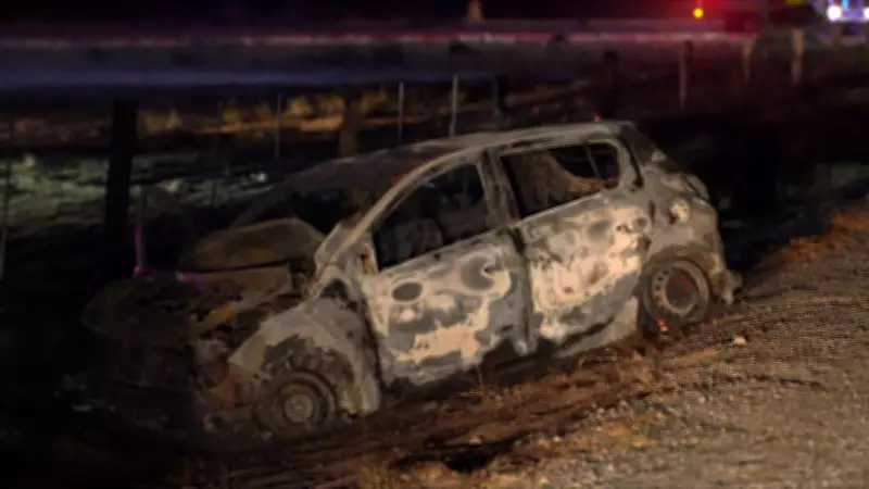 Single Vehicle Crash Ignites Major Bushfire on Oakford's Nicholson Road