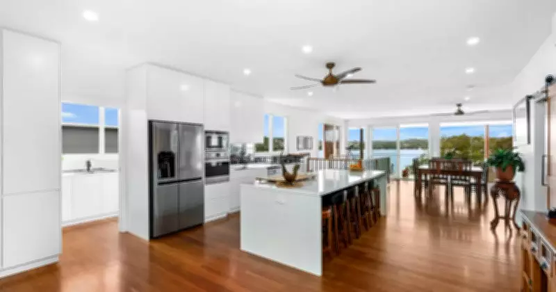 Speers Point Home Offers Luxury Lakefront Living Near Great Cafes