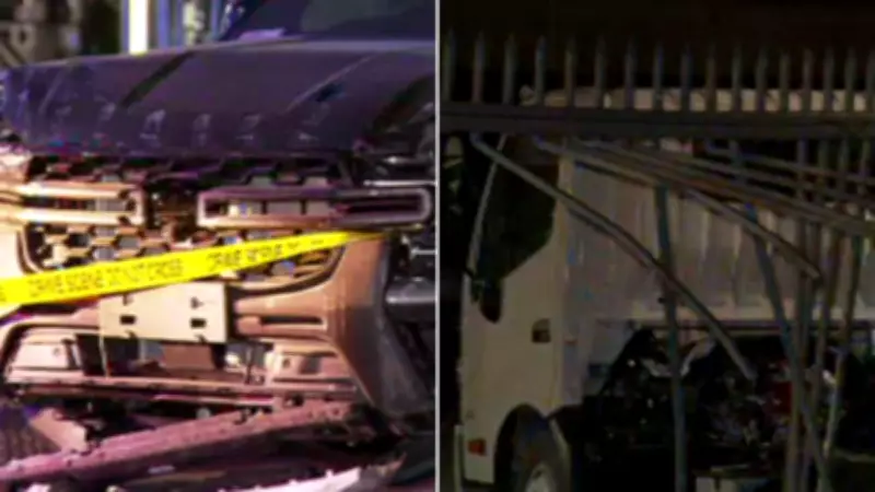 Thieves Smash Through Adelaide Depot Gates Using Stolen Ute and Truck