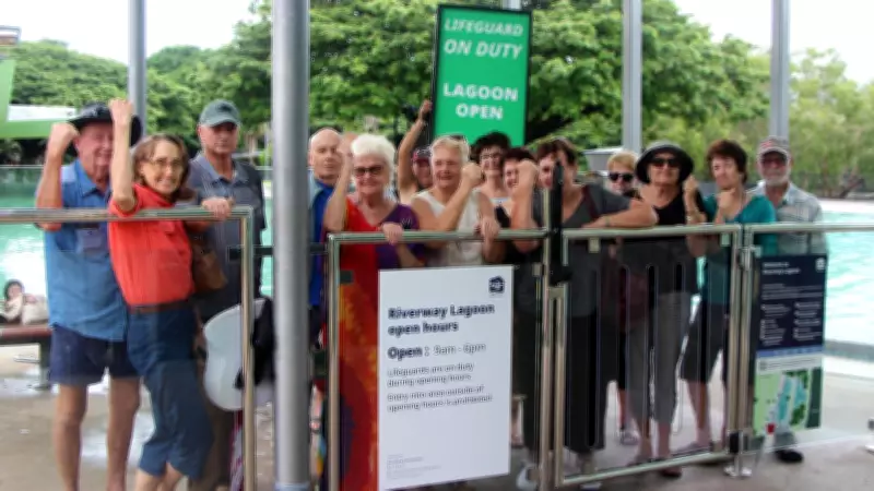 Townsville Swimmers Protest New Lagoon Rules That Restrict Access