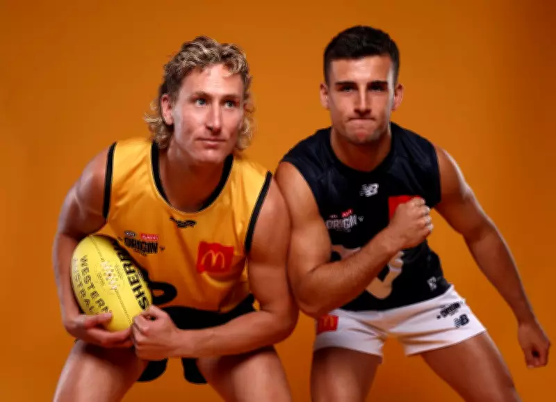 WA AFL Stars Cripps, Jackson, Waterman Call for Home Crowd Passion in Origin Clash Against Victoria