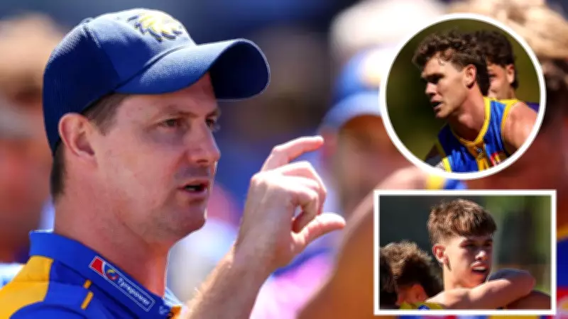 West Coast Eagles' New Recruits and Rising Stars Vie for Round 1 Spots in Practice Game