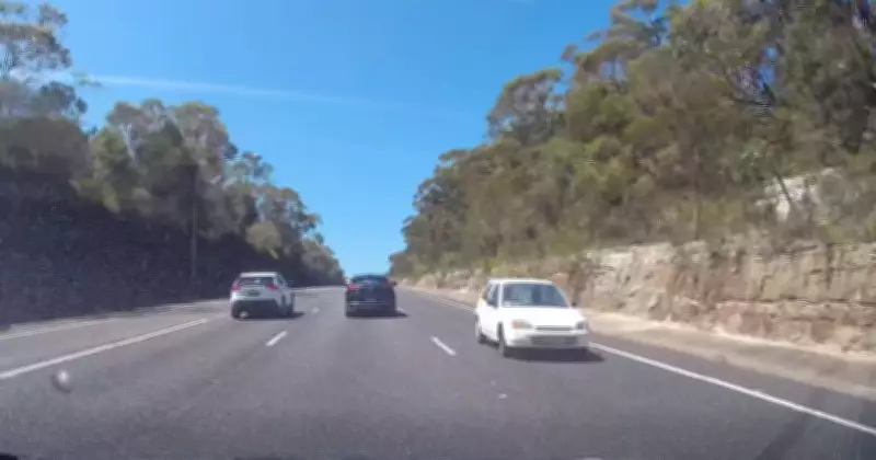 Wrong-Way Driver on M1 Motorway Near Helensburgh Captured on Dashcam