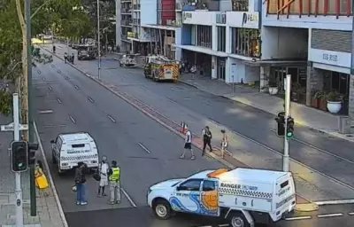 Building Fire Forces Closure of Adelaide Terrace in East Perth