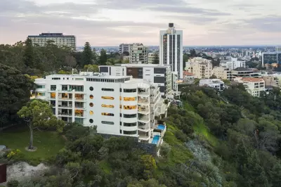 Luxury Whole-Floor Perth Apartment Offers Sweeping Views and Resort Amenities