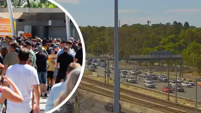 Mitchell Freeway Medical Emergency Causes AFL Origin Chaos