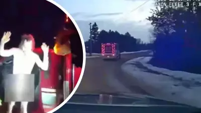 Naked Man Steals Ambulance with Dying Patient, Leads Police on Wild Chase
