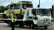 Ambulance Involved in Traffic Accident on Woolcock Street in Townsville
