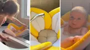 Aussie Teacher's Bath Bud Revolutionises Newborn Bathing for Space-Strapped Parents