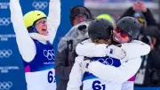 Australian Aerials Team Just Misses Medal as Winter Olympics Nears End