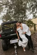 Fremantle Star Caleb Serong's Wedding: A Rain-Soaked Farm Fairytale