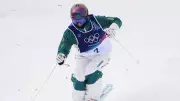 Jakara Anthony Extends Perfect Olympic Run in Moguls Qualifying
