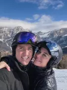 Katy Perry and Justin Trudeau Share Romantic Winter Holiday Photos from Italian Alps
