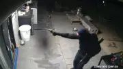 Masked Figures Fire at Man's Property in Suburban Shootout, Footage Reveals